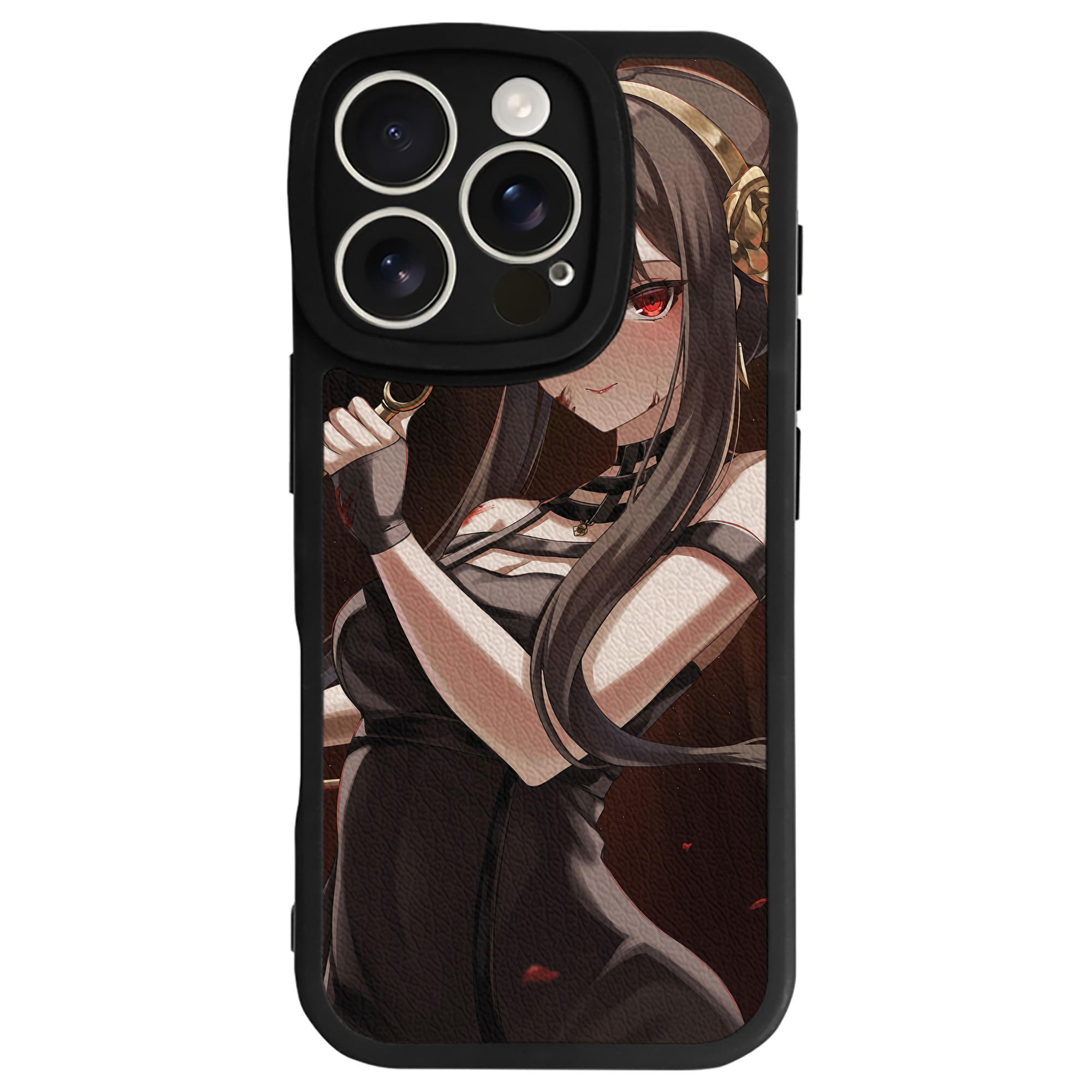 （画像用） SPY×FAMILY间谍家家酒 【iPhone 16シリーズ対応】シリコンスマホケース（レザー調） 材質：シリコン